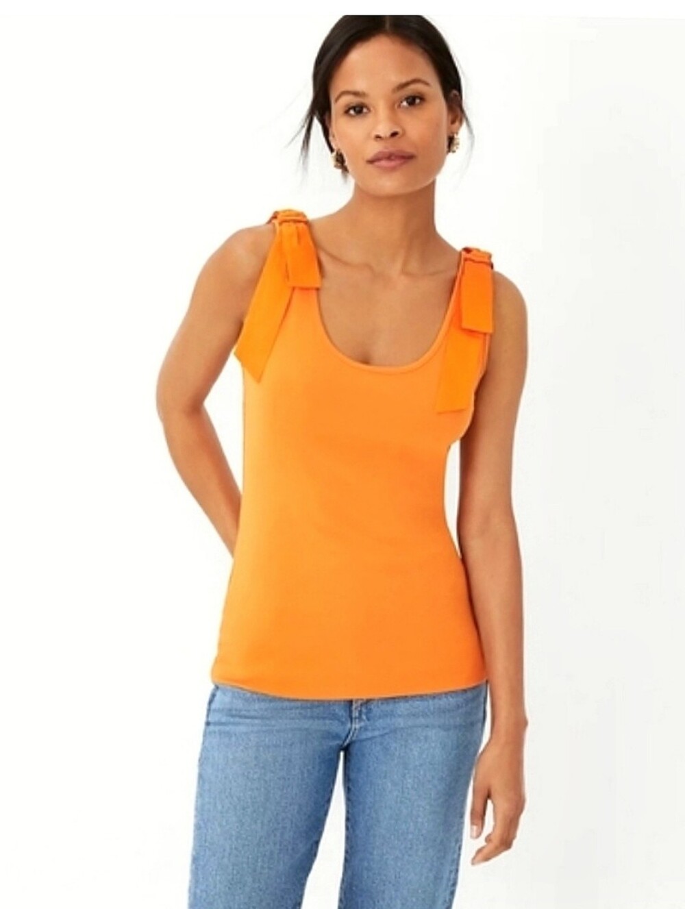 NWT Ann Taylor Tie Shoulder Tank